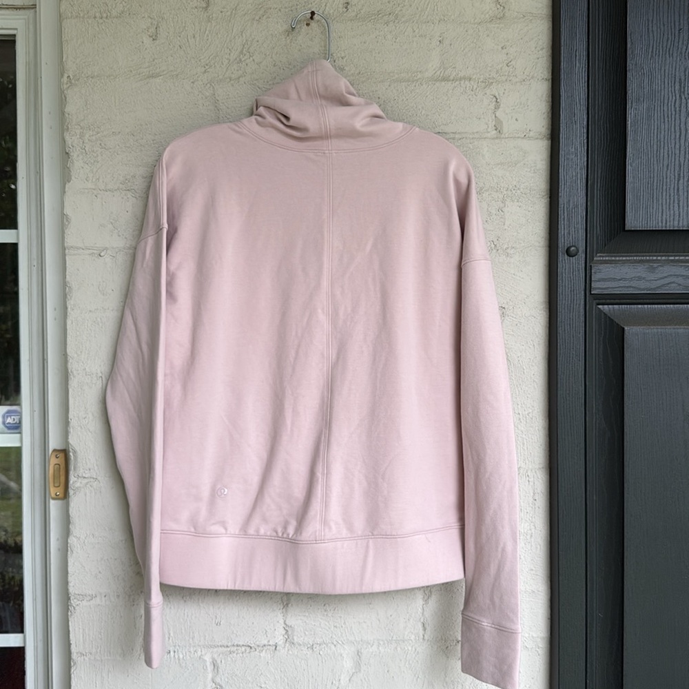 Lululemon Go Forward Pullover Porcelain Pink Size 6 - Picture 11 of 15